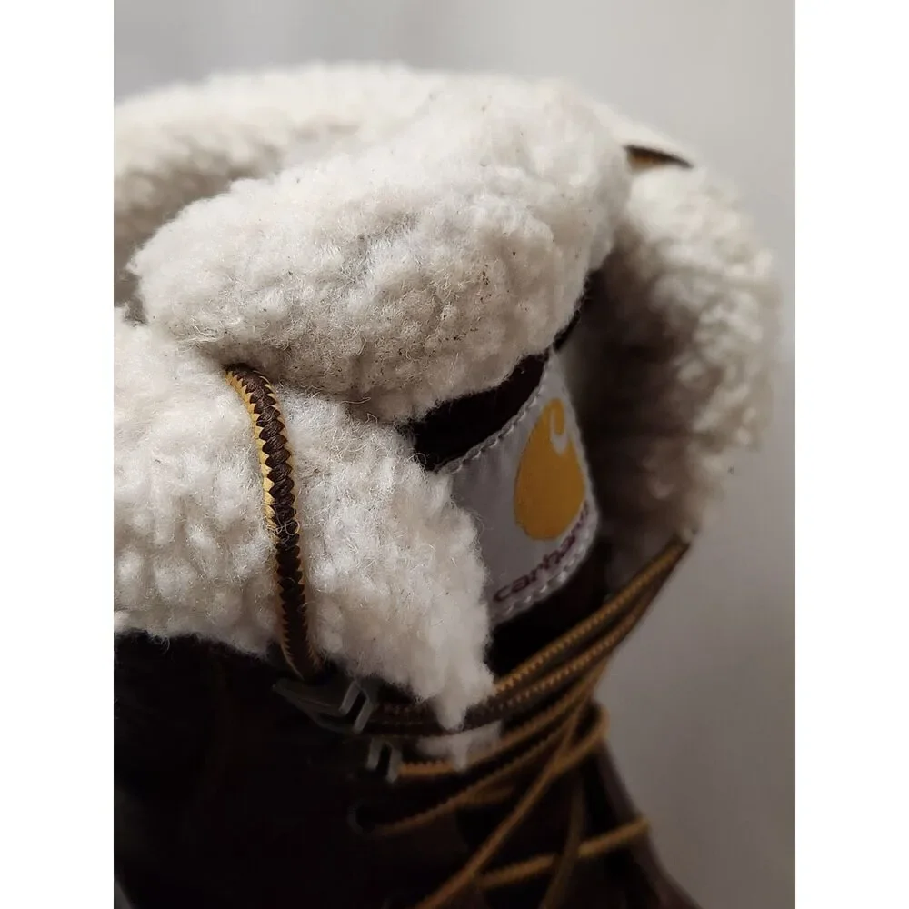 Carhartt Women’s Pellston Waterproof Insulated Winter Boots Size 8.5